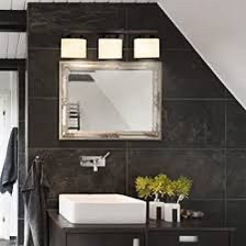 lot 5353 image: Dosoty 3-Light Bathroom Vanity Light Fixture Over Mirror