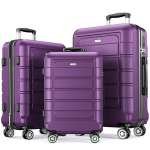 lot 1013 image: SHOWKOO Hard Shell Luggage Sets retail$230