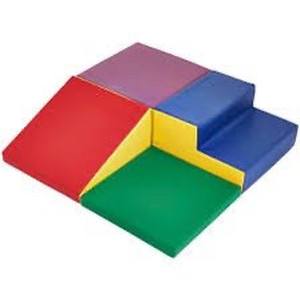 lot 1042 image: Amazon Basics Kids Soft Play Corner Climber, 4-Piece
