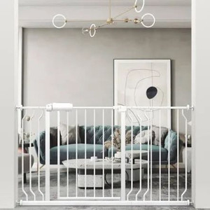 lot 1052 image: WAOWAO Extra Wide Baby Gate - 24.02 - 81.5inch