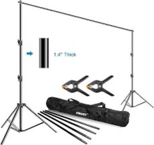 lot 1054 image: EMART Photo Video Studio Backdrop Stand - Stock Photo Approximate