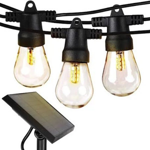 lot 1024 image: Solar String Outdoor Lights