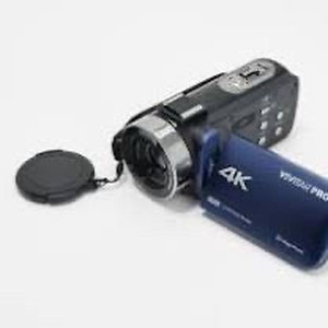 lot 1037 image: Vivitar 4K Video Camera, Wi-Fi Ultra HD Camcorder with 18x Digital Zoom, 3�� IPS Touchscreen Video Recorder with Night Vision, Vlogging Camera with 3.5mm Microphone Jack, Rechargeable, SD Card Slot