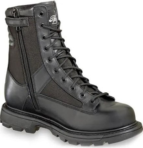 lot 1065 image: THOROGOOD MENS 8 WATERPROOF SIDE-ZIP TROOPER BOOTS - SOFT TOE