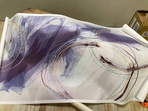 lot 1155 image: Modern Abstract Canvas Wall Art