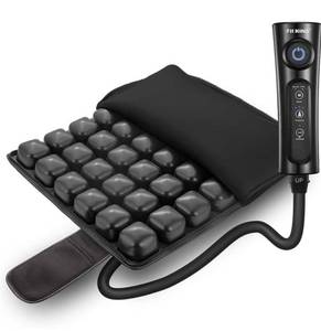 lot 1189 image: FIT KING Rechargeable Electric Inflatable Air Seat Cushion with Massage Mode for Wheelchair Office Chair and Car Sea