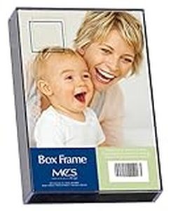 lot 1178 image: set of 2 MCS Plastic Box Frame 8 X 10 X 1-14 in Clear