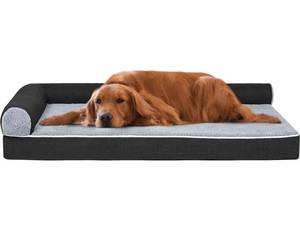 lot 1204 image: Orthopedic Dog Bed for X-Large Dog (photo approximate. See description & pictures)