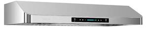 lot 1228 image: IKTCH 30 Inch Under Cabinet Range Hood with 900-CFM, 4 Speed Gesture Sensing&Touch Control Panel, Stainless Steel Kitchen Vent retail$330