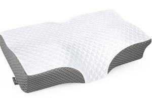 lot 1202 image: Adjustable Neck Pillows for Pain Relief Sleeping, Enhanced Ergonomic Contour Shoulder Support, Cooling Cervical Memory Foam Pillows, No Smell Orthopedic Bed Pillow for Side Back Stomach Sleeper