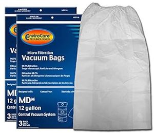 lot 1219 image: Envirocare replacement vacuum bags for modern day central vac systems