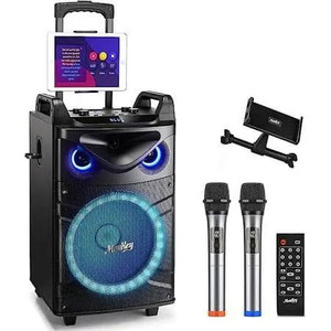 lot 1268 image: Moukey MTs10-2 Trolley Speaker Karaoke Machine