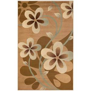 lot 1284 image: Superior Modern Bohemian Traditional Floral With Vines Area Rug 4 x 6
