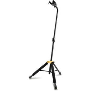 lot 21569 image: Hercules GS414B Plus Single Guitar Stand with Auto Grip System