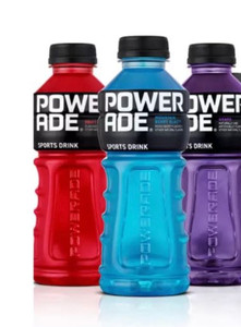 lot 21606 image: POWERADE Variety (6 Pack) ION4 Electrolyte Enhanced Fruit Flavored Sports Drink w Vitamins B3, B6, and B12, Replinish Sodium, Calcium, Potassium, Magnesium, 20 fl oz