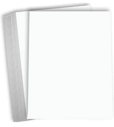 Hamilco White Cardstock Thick Paper 8 1/2 x 11 Heavy Weight 120 lb Cover  Card Stock 20 Pcs