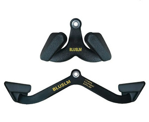 lot 1539 image: LAT Pull Down Bar for Cable Machine, LAT Pulldown Attachments T Bar V Bar Cable Attachment, Back Tricep Bar Strength Training Handle