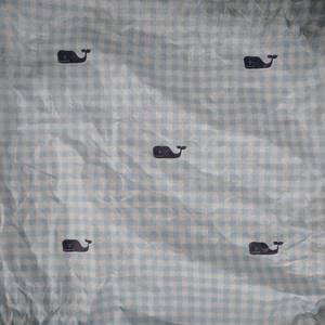 lot 1583 image: Gift Wrapping Tissue Paper - Whale blue check