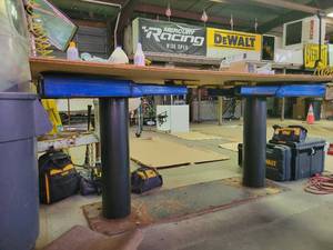 lot 9526 image: Hydraulic Inground Rotary Lift&nbsp