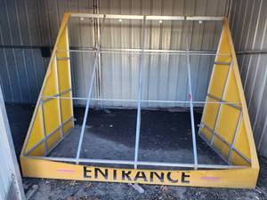 lot 32001 image: Aluminum 12ft Awning