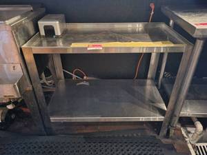 lot 18701 image: 36in Stainless Steel Underbar Shelf&nbsp