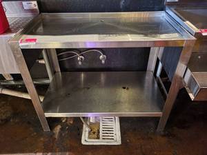 lot 18705 image: 36in Stainless Steel Underbar Shelf&nbsp