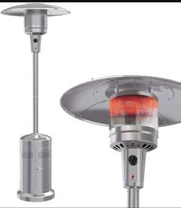 lot 29555 image: Chrome Patio Heater