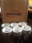 Case of 36 rolls of box tape great for shipping