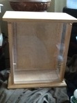 Nice display case small counter size 3  shelves