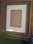 Very nice framed and matted picture beautiful frames great color