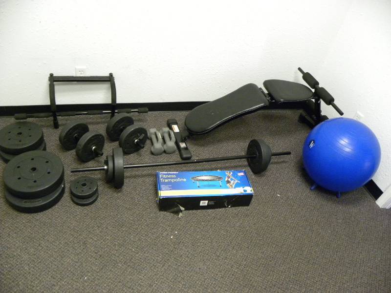 lot 7055 image: Excercise Equipment. Cardio. Weight and Therapy. 166lbs