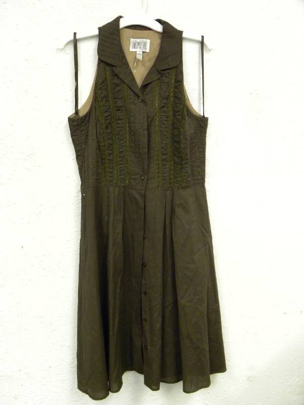 lot 7061 image: Yves Cossette Depeche Mode Button Up Dress