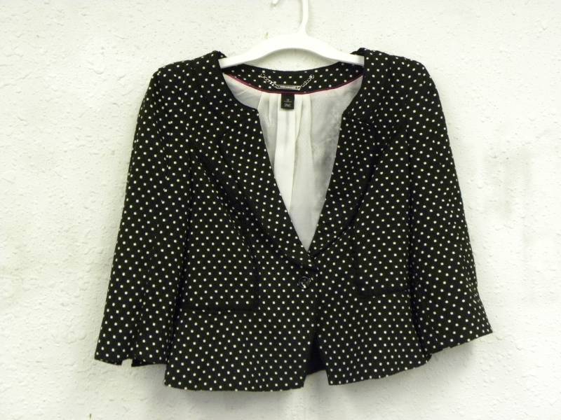 lot 7066 image: White House Black Market Polkadot Jacket