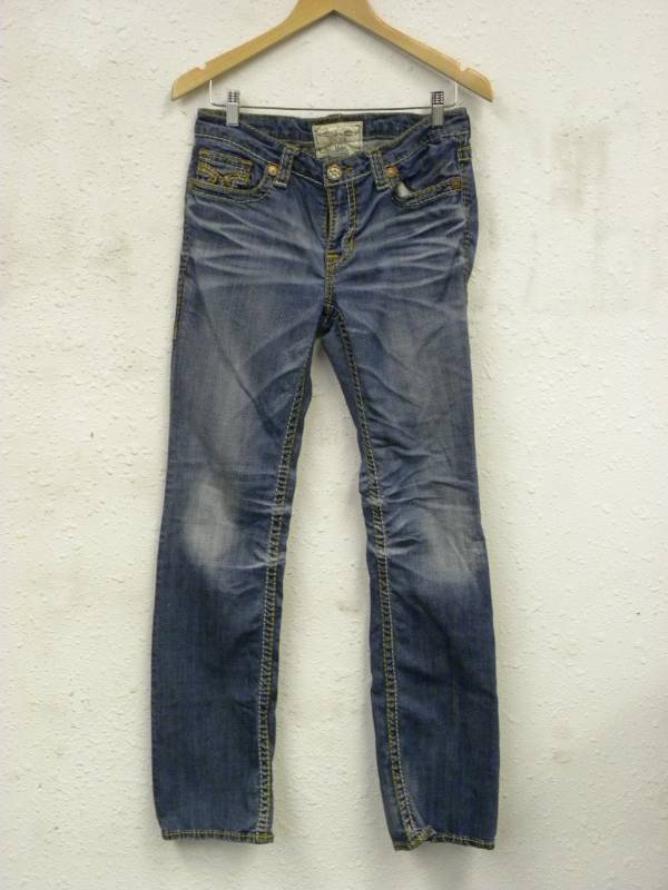 lot 7094 image: Authentic Denim Big Star Miki Blue Jeans