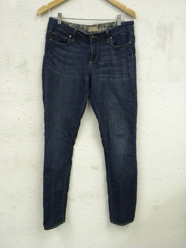 lot 7096 image: Paige Premium Denim Blue Jeans.
