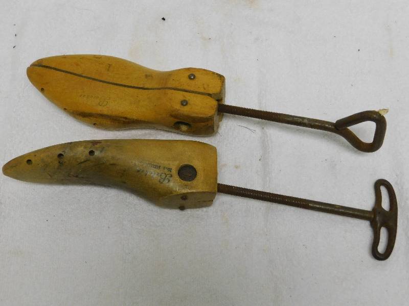 antique wooden shoe stretcher