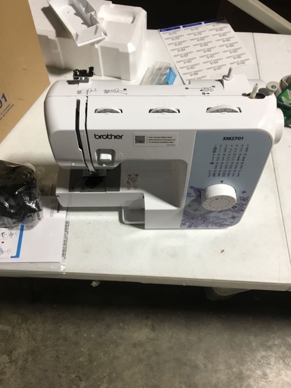 Brother XM2701 Portable Mechanical Full-Featured Sewing Machine with 27  Stitches  DEPOT DADDY! Lots of Hot Summer Savings Full of Home Goods/  Electronics/ Toys/ Appliances/ Tools/ Indoor&Outdoor Furniture/ Sporting  Goods/ Baby Supplies/