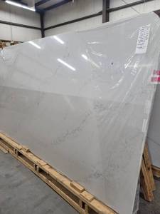 lot 3011 image: Lot of 2 Slabs of Monterey HanStone, Quartz