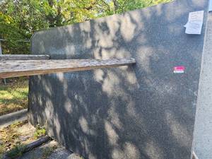lot 7033 image: Lot of 2 Black Pearl Granite, Honed