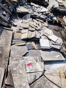lot 12041 image: Lot of Assorted Remnants Pieces of Granite