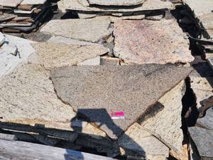 lot 12075 image: Lot of Assorted Remnants Pieces of Granite