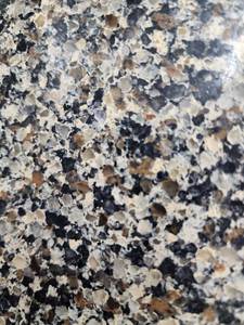 lot 3407 image: Lot of 1 Slab of Black Venture Quartz, Polished