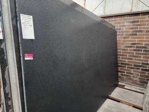 lot 3342 image: Lot of 1 Slab Of Absolute Black Granite, Honed
