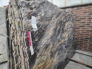 lot 3366 image: Lot of 2 Slabs Of Hurricane Granite, Polished