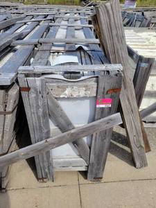 lot 9360 image: Crate of Santa Ceceilia Polished Granite Double Bullnose Pre Fab Countertops, 12