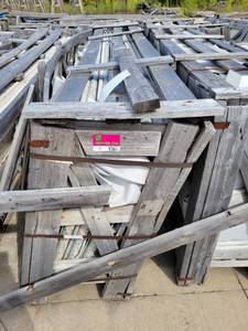 lot 9361 image: Crate of Santa Ceceilia Polished Granite Double Bullnose Pre Fab Countertops, 11