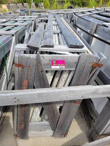 lot 9362 image: Assorted Crate of Pre Fab Granite Countertops - Santa Ceceilia and Golden Granite, 9 Total