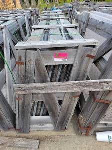 lot 9365 image: Crate of Tan Brown Polished Granite Pre Fab Countertops, 12