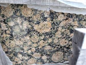 lot 9372 image: Crate of Beltic Brown Polished Granite Pre Fab Countertops, 12