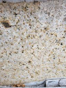 lot 9383 image: Crate of Golden Polished Granite Pre Fabricated Countertops, 12